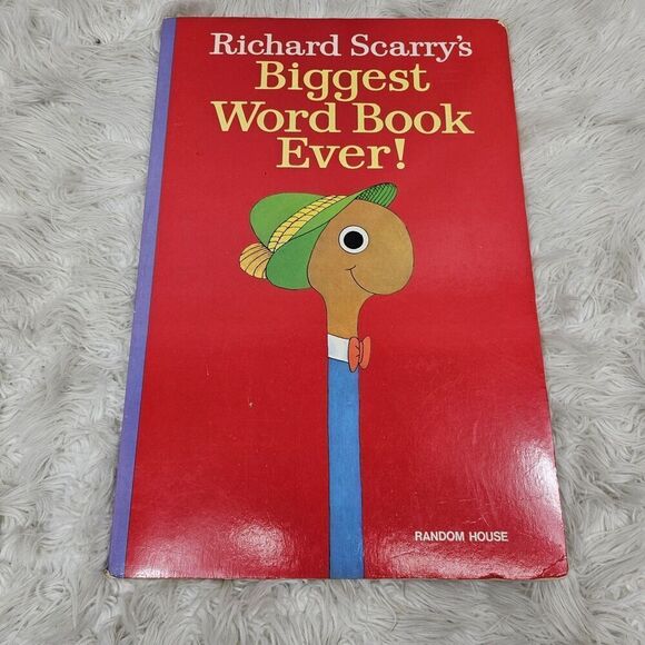 Richard Scarry's Biggest Word Book Ever! - Picture 1 of 9